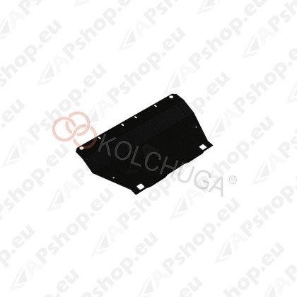 Kolchuga karterikaitse Fiat Panda 2013- 1,4і (kaitseb mootorit, käigukasti, radiaatorit)